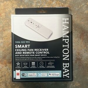 Hampton Bay SMART Ceiling Fan Receiver/Remote Control